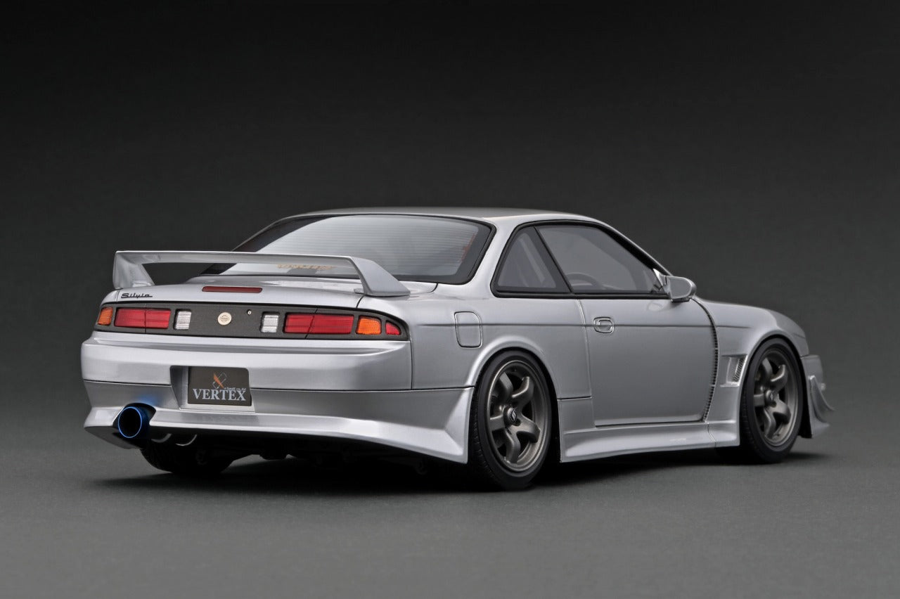 ミニカー 1/18 VERTEX S14 Silvia with Engine IG 1:18 VERTEX S14 Silvia Pearl White With SR20 DET Engine