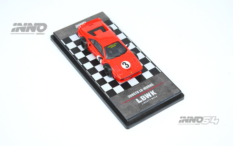 INNO64 1/64 Ferrari 308 GTB Liberty Walk in Red