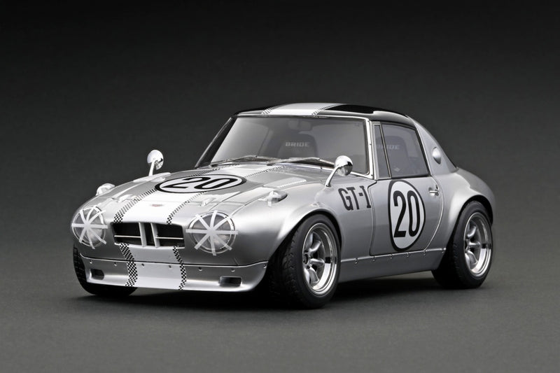 Ignition Model 1:18 Toyota Sports 800 NOB Hachi Version in Silver