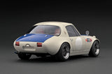 Ignition Model 1:18 Toyota Sports 800 NOB Hachi Version in White / Blue