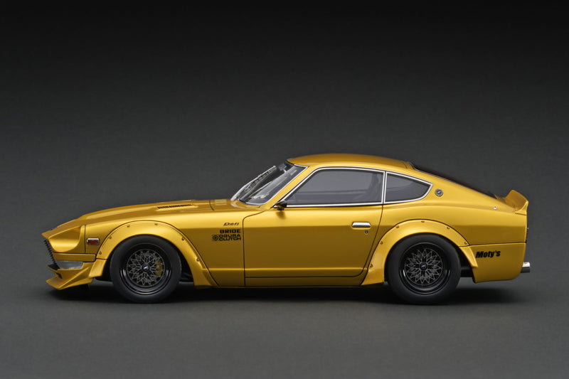 *PREORDER* Ignition Model 1:18 Nissan Fairlady Z (S30) STAR ROAD in Yellow Metallic