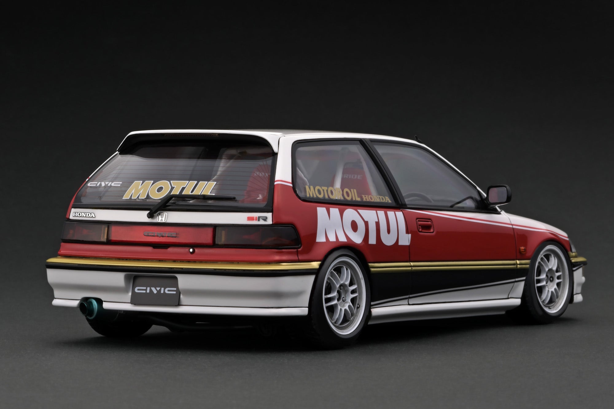 ignition model GReddy仕様シビック EF9 SiR 1/18 Ignition Model 1:18 Honda CIVIC (EF9) SiR White/Red
