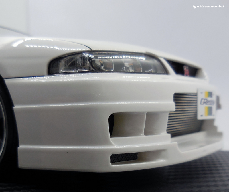 *PREORDER* Ignition Model 1:18 Nissan Skyline (BNCR33) GT-R GReddy Version in Pearl White