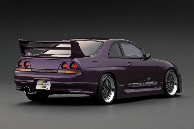 *PREORDER* Ignition Model 1:18 Nissan Skyline (BNCR33) GT-R GReddy Version in Midnight Purple