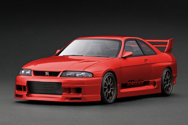 *PREORDER* Ignition Model 1:18 Nissan Skyline (BNCR33) GT-R GReddy Version in Red Metallic