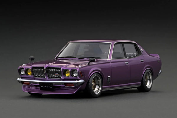 Ignition Model 1:18 Nissan Laurel 2000SGX (C130) in Metallic Purple