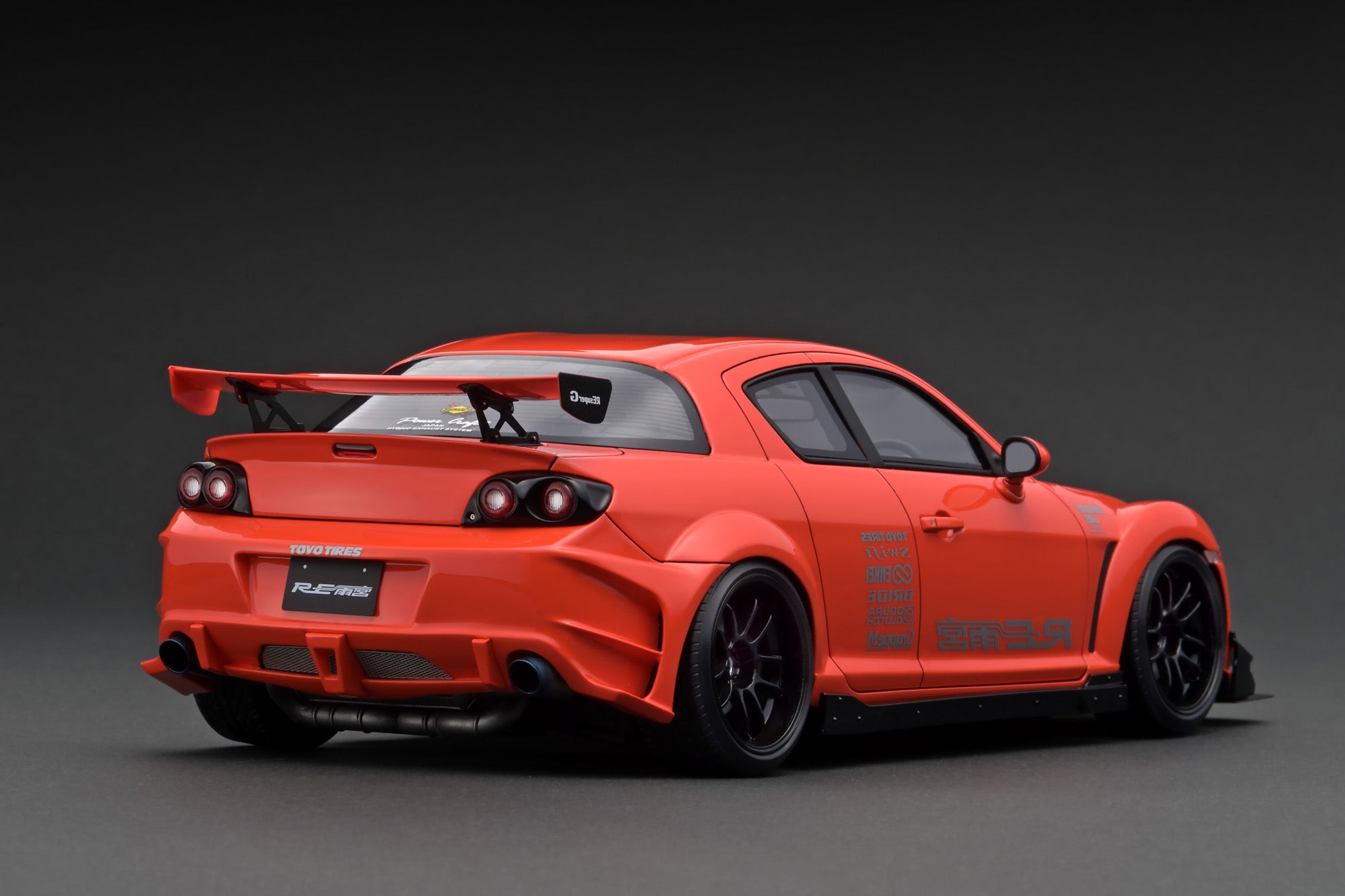Ignition Model 1:18 Mazda RX-8 (SE3P) RE Amemiya in Orange – Model