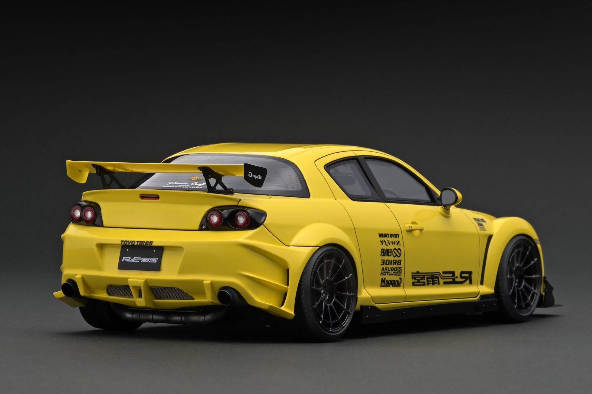 Ignition Model 1:18 Mazda RX-8 (SE3P) RE Amemiya in Yellow – Model