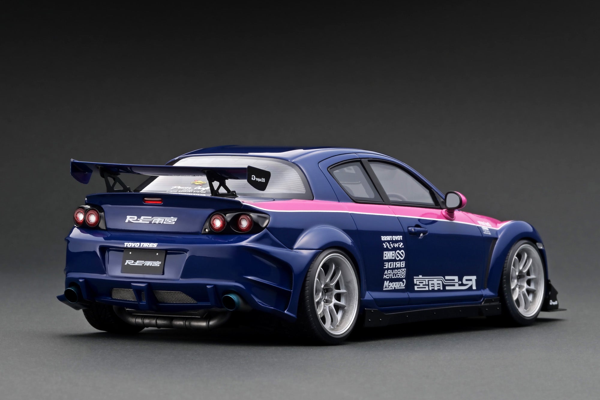 ignitionモデル 1/ 18 Mazda RX-8 (SE3P) RE Amemiya Blue/ Pink(IG3181)ミニカー 返品種別B Ignition Model 1:18 Mazda RX-8 (SE3P) RE Amemiya Blue Metallic