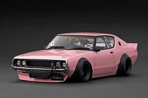 *PREORDER* Ignition Model 1:18 Nissan Kenmeri 2DR LB-WORKS in Pink