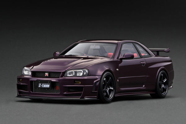 *PREORDER* Ignition Model 1:18 Nissan Skyline (R34) GT-R Z-Tune in Midnight Purple