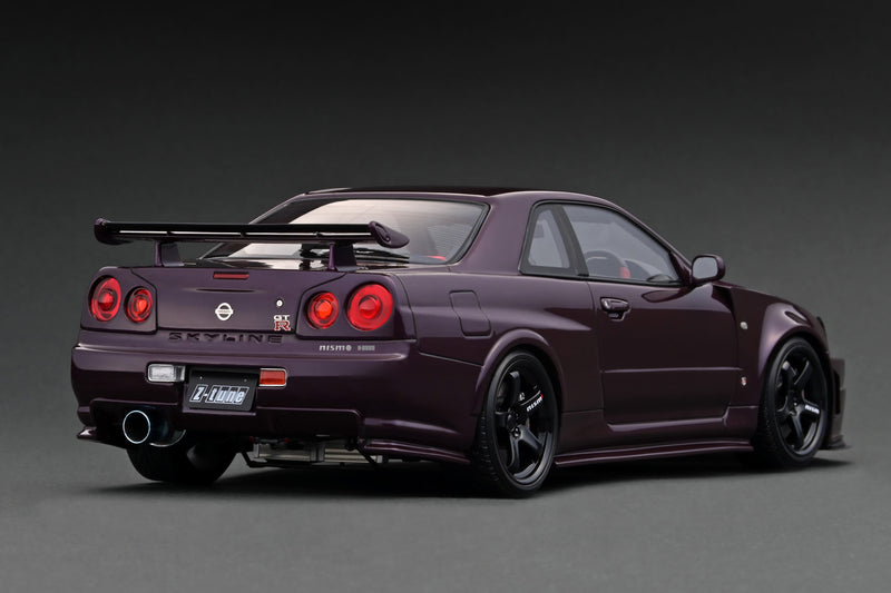 *PREORDER* Ignition Model 1:18 Nissan Skyline (R34) GT-R Z-Tune in Midnight Purple