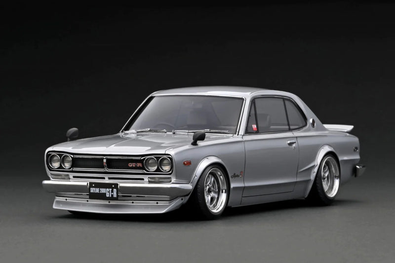 Ignition Model 1:18 Nissan Skyline 2000 GT-R (KPGC10) in Silver