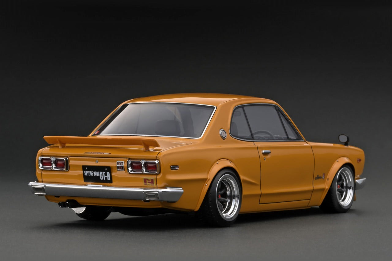 【IG-MODEL】Skyline 2000 GT-R (PGC10) Gold 1/18 IG Ignition Model Nissan Skyline 2000 GT-R GTR (PGC10