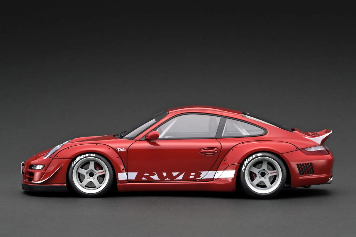 Ignition Model 1:18 Porsche 997 in Red – Model Cars Houston
