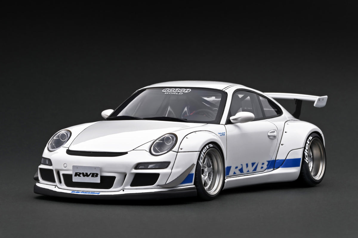 Miniature Porsche 911 997 GT3 R Street White Minichamps 1/18 - Occasion - Modèle Détaillé Die-cast