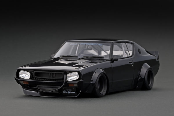 *PREORDER* Ignition Model 1:18 Nissan Kenmeri 2DR LB-WORKS in Black