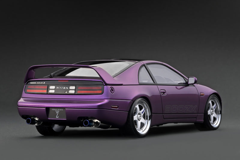 Ignition Model 1:18 Nissan Fairlady Z (Z32) 2+2 in Purple Metallic