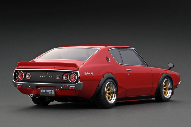*PREORDER* Ignition Model 1:18 Nissan Skyline 2000 GT-R (KPGC110) in Red