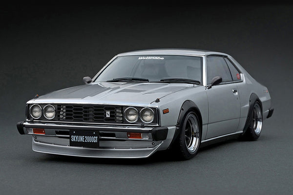 *PREORDER* Ignition Model 1:18 Nissan Skyline 2000 GT-ES (C210) in Silver