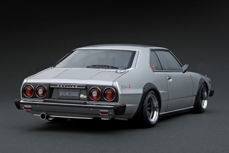 *PREORDER* Ignition Model 1:18 Nissan Skyline 2000 GT-ES (C210) in Silver