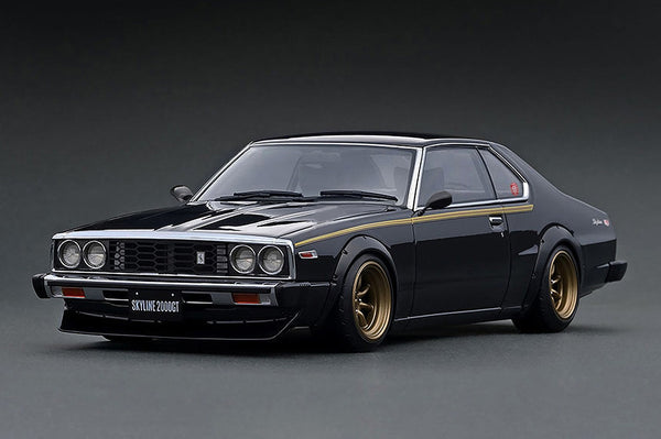 *PREORDER* Ignition Model 1:18 Nissan Skyline 2000 GT-ES (C210) in Black