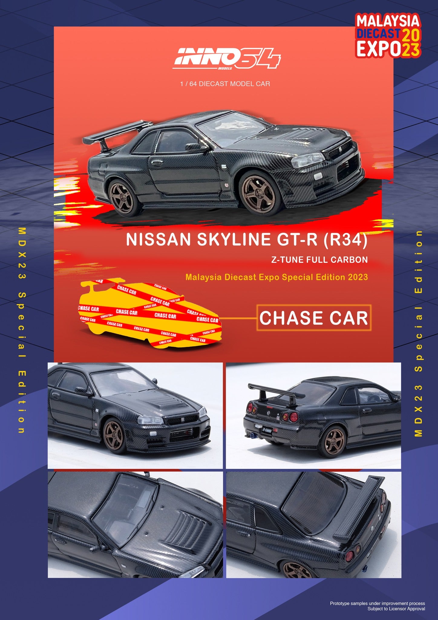 INNO64 SKYLINE GT-R R32 #1 Bathurst Tooheys 1000 Winner 1991