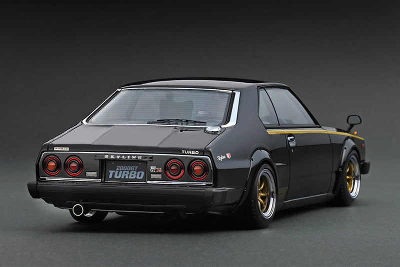 *PREORDER* Ignition Model 1:18 Nissan Skyline 2000 Turbo GT-ES (C211) in Black