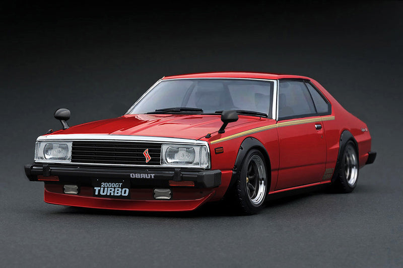 *PREORDER* Ignition Model 1:18 Nissan Skyline 2000 Turbo GT-ES (C211) in Red