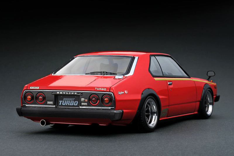 *PREORDER* Ignition Model 1:18 Nissan Skyline 2000 Turbo GT-ES (C211) in Red