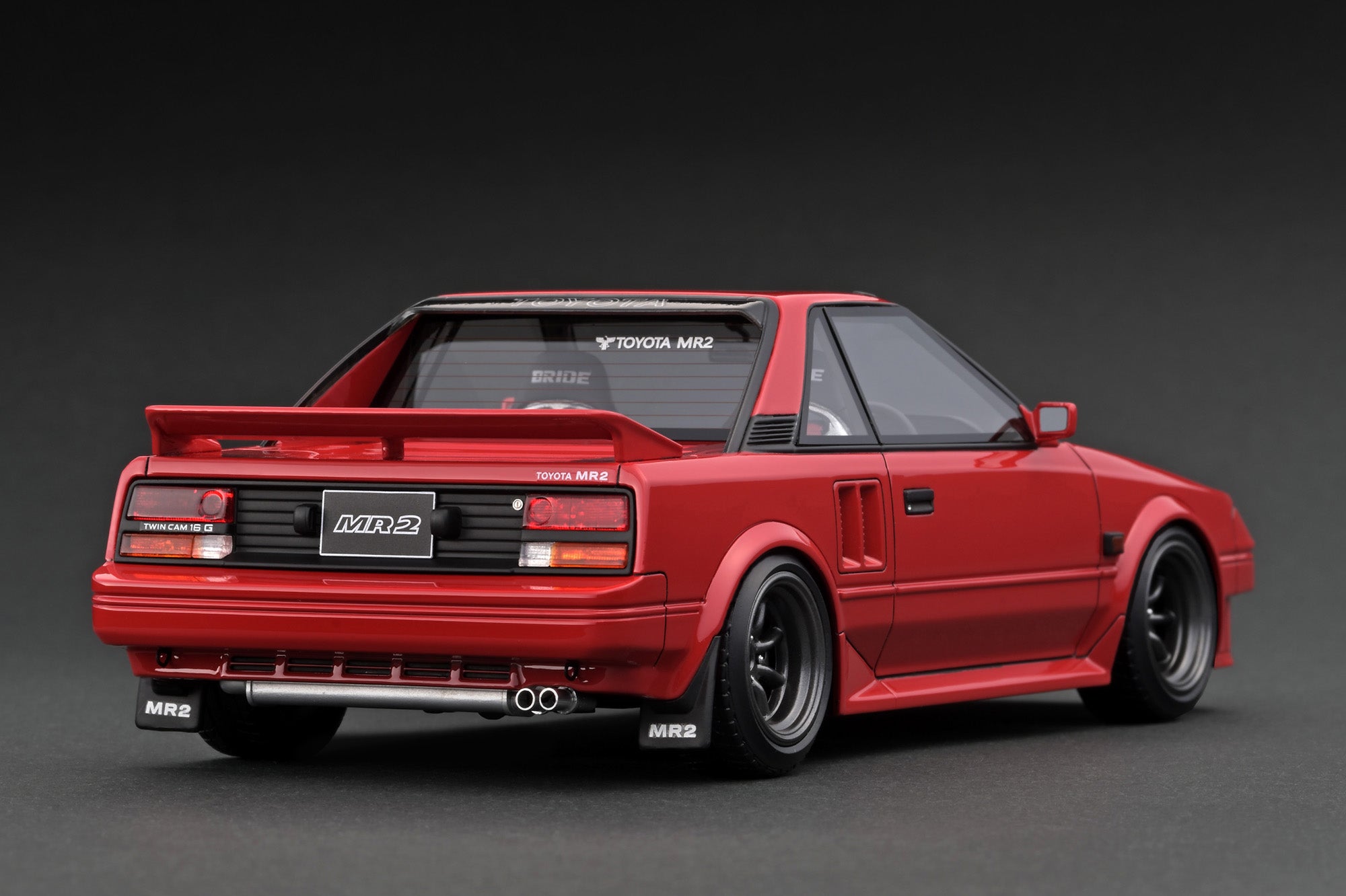 Ignition Model 1:18 Toyota MR2 (AW11) in Red – Model Cars Houston