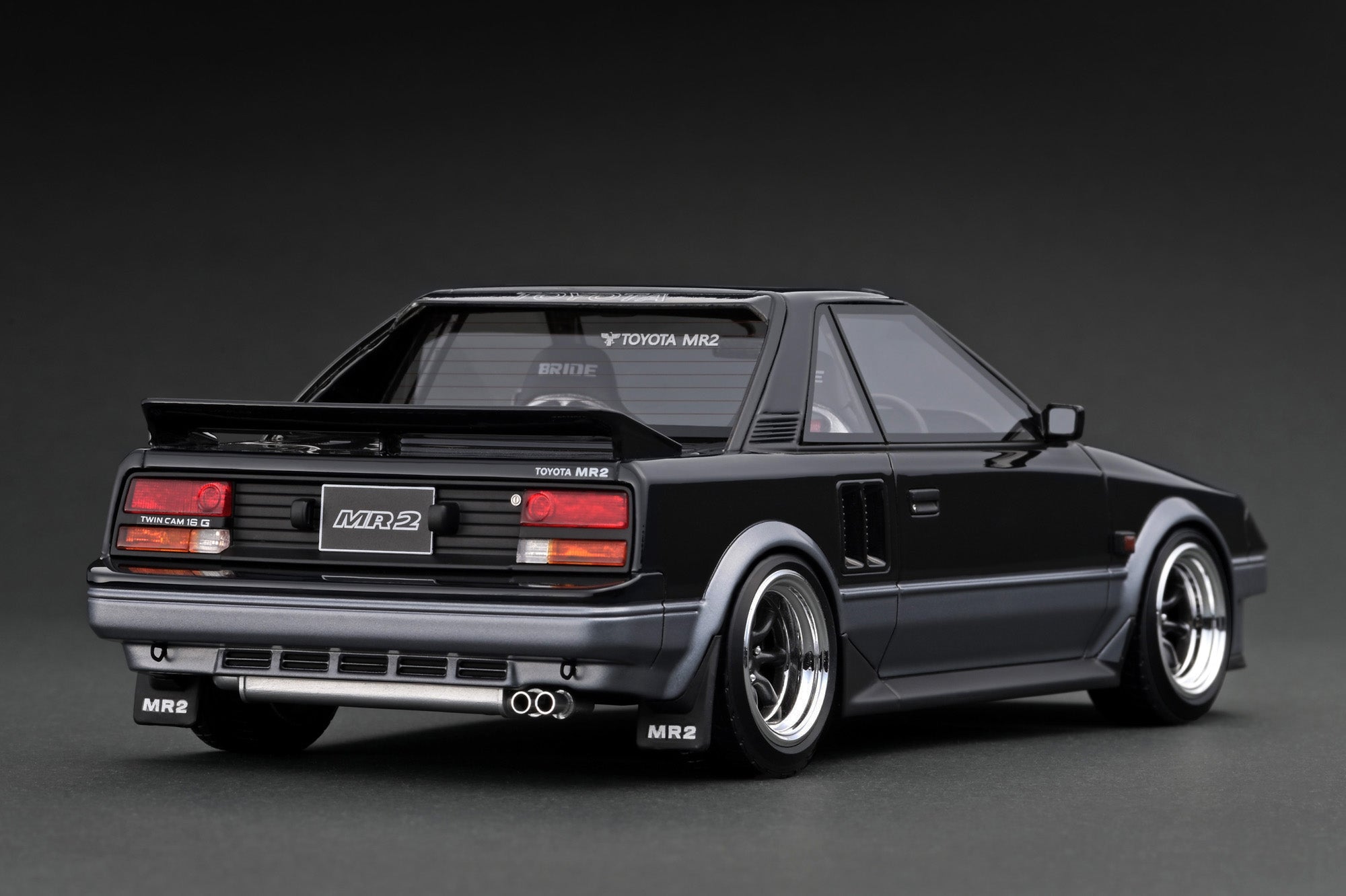 Ignition Model 1:18 Toyota MR2 (AW11) in Black & Silver – Model