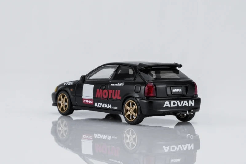 MotorHelix 1:64 Honda Civic Type-R (EK9) No Good Racing Motul