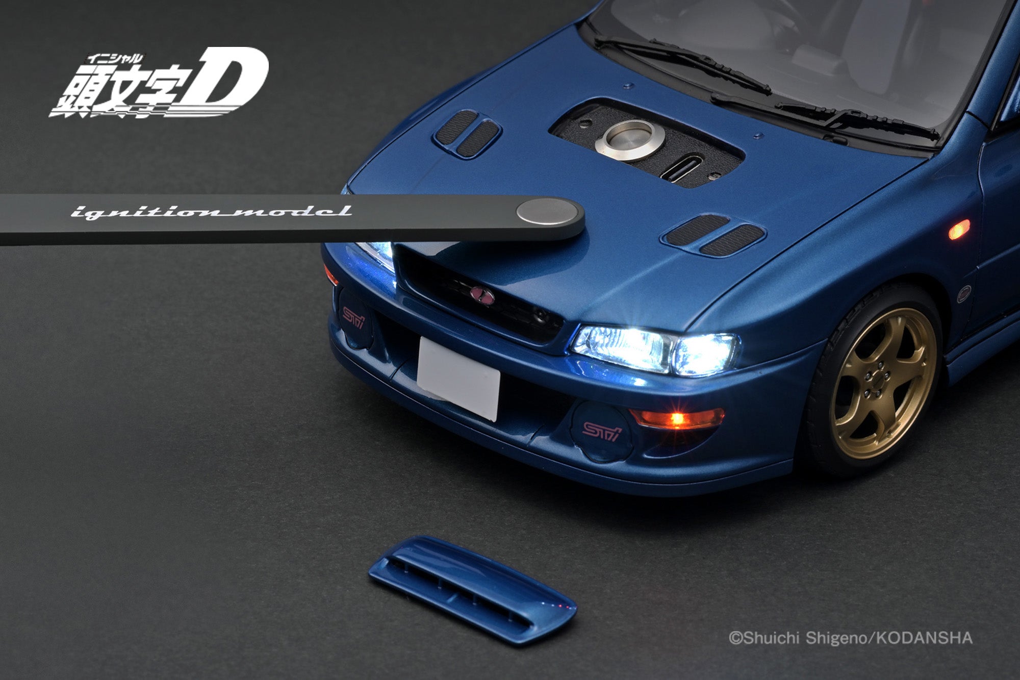 イグニッションモデル　1/18頭文字D スバル インプレッサ WRX Yahoo!オークション - IG 1/18 頭文字D スバル インプレッサ WRX