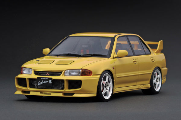 Ignition Model 1:18 Mitsubishi Lancer Evolution III GSR (CE9A) in Yellow