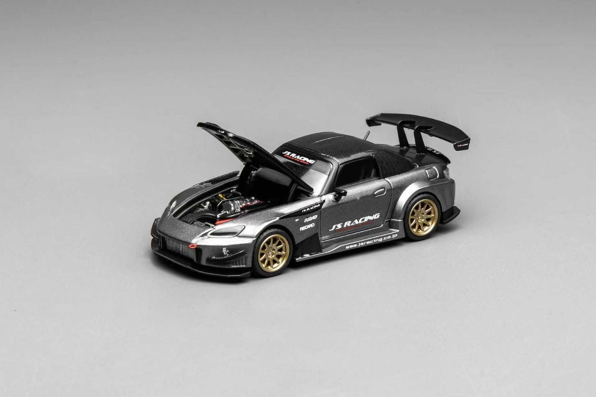 *PREORDER* MotorHelix 1:64 Honda S2000 J's Racing in Moon Rock Metallic