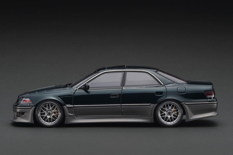 *PREORDER* Ignition Model 1:18 Toyota Mark-II (JZX100) VERTEX in Dark Green Metallic / Gun Metallic