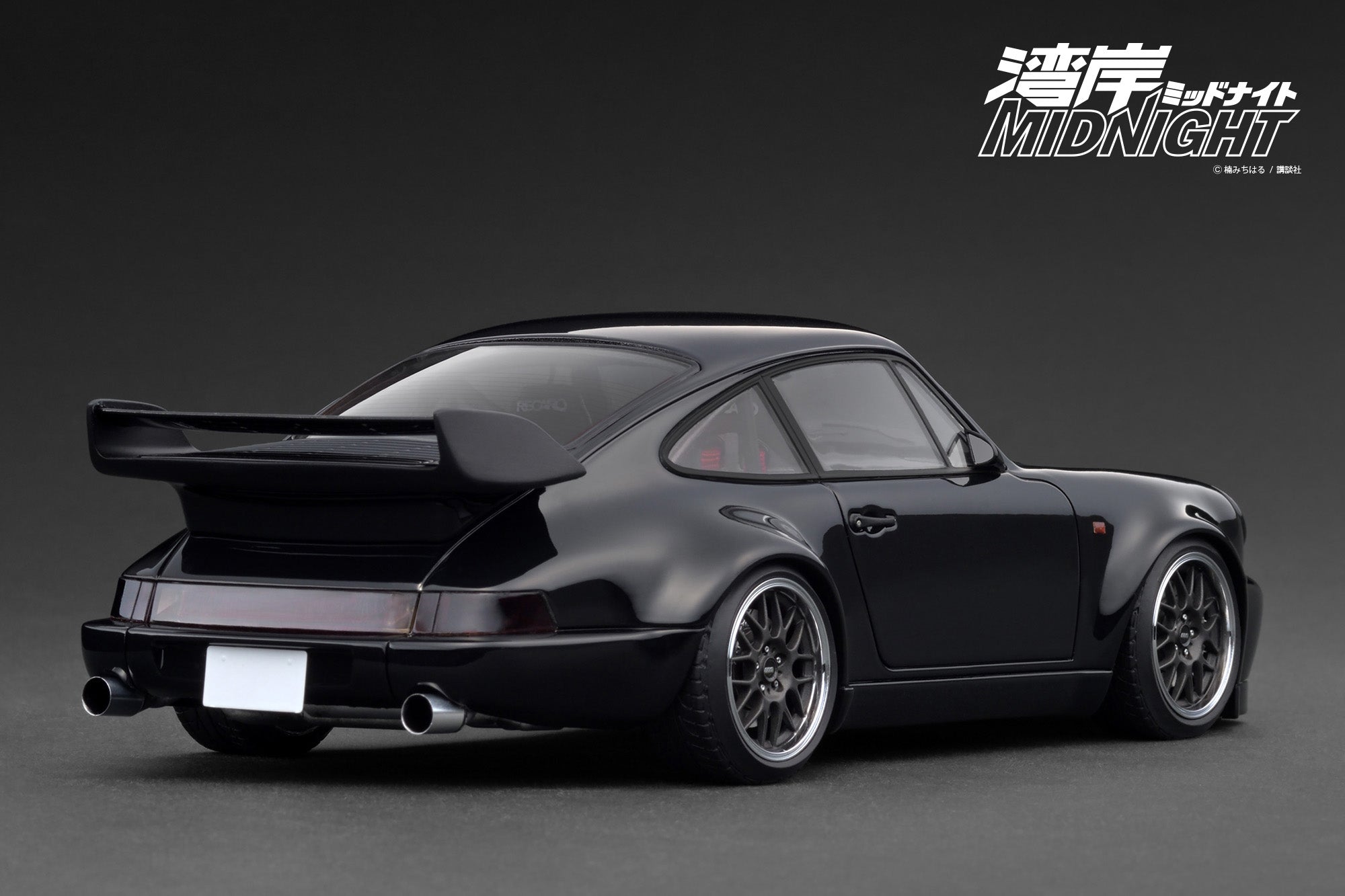 p*.様 blackbird PREORDER* Ignition Model 1:18 Blackbird (964) Black 湾岸MIDNIGHT