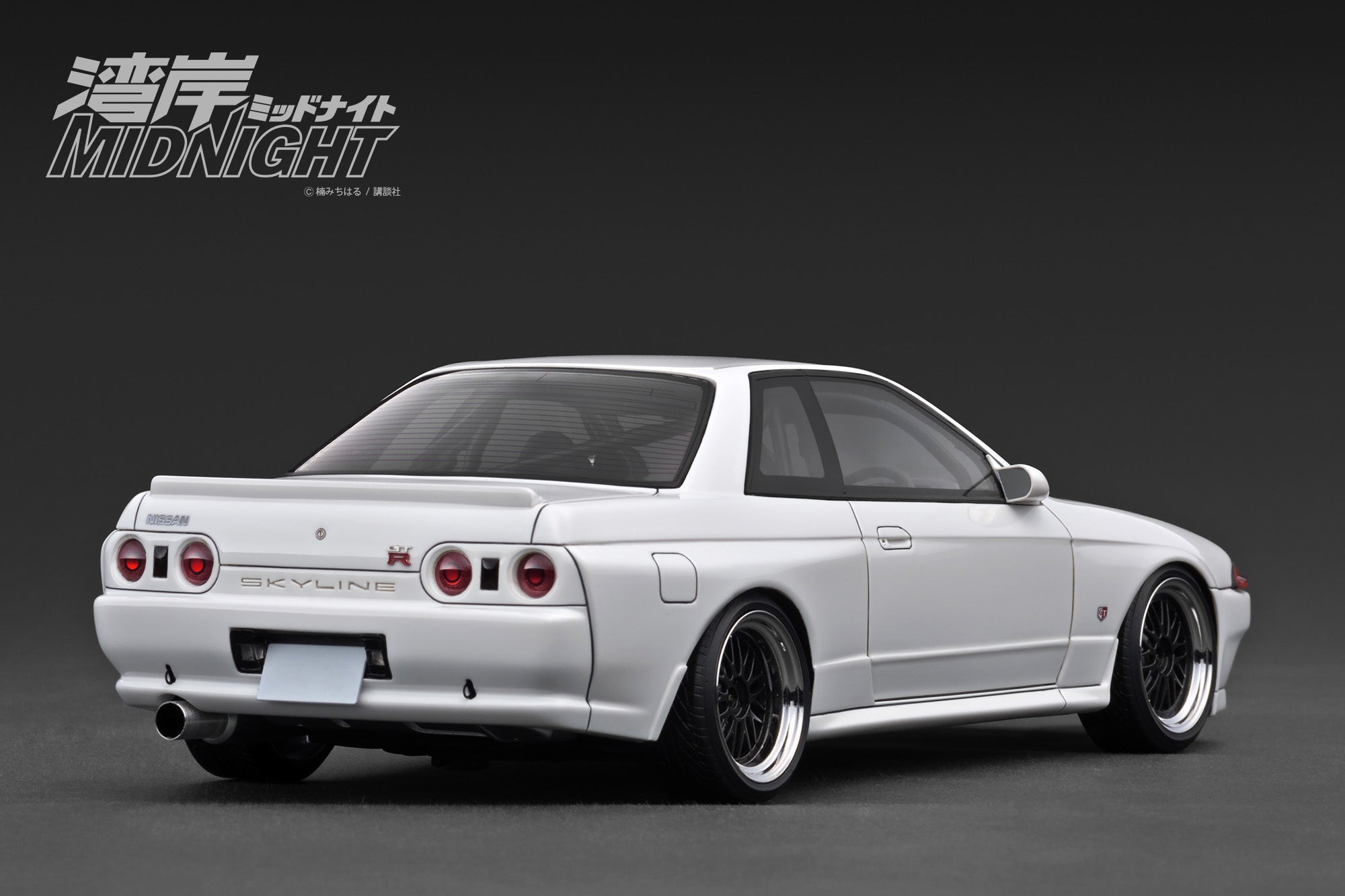 ignition model GT-R R32 1/18ミニカー PREORDER* Ignition Model 1:18 Nissan Skyline GT-R (R32) White 湾岸