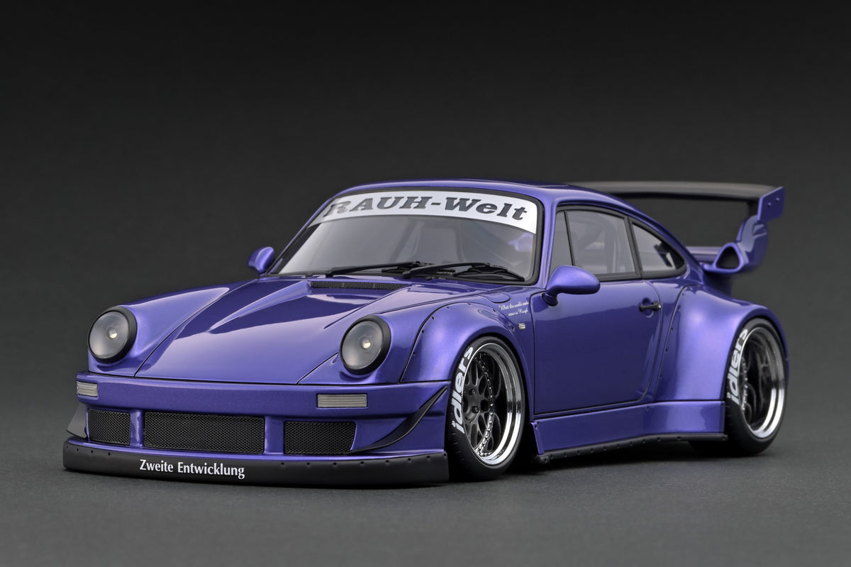 Model Model Rwb 930 Ignition Model 1:18 Porsche 930 RWB in Purple – Model Cars Houston