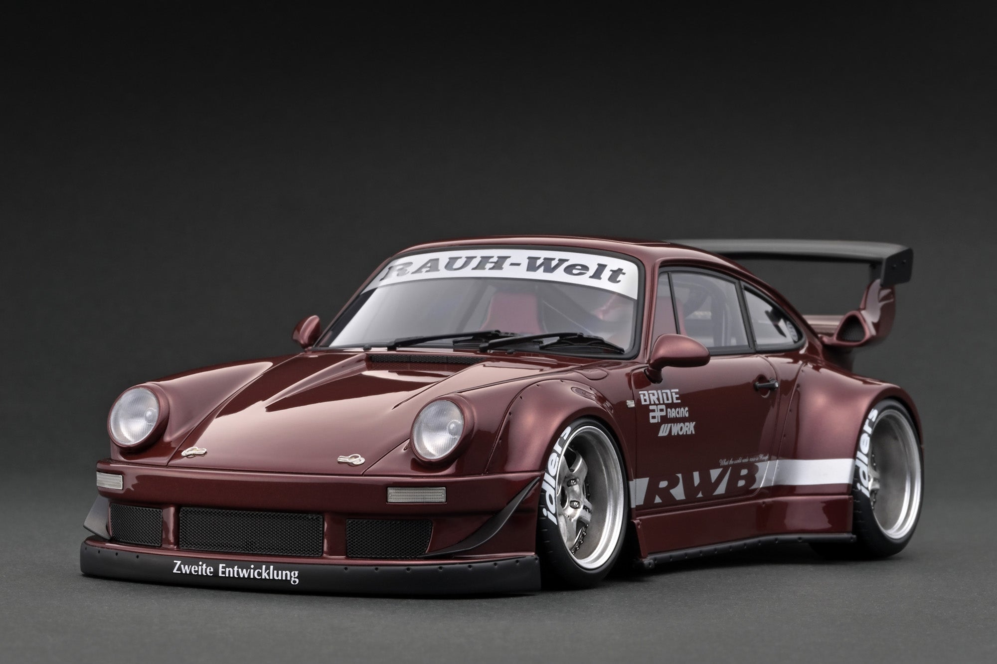 RARE* Ignition Model 1/18 RWB 993 RAUH PASSION Light Blue
