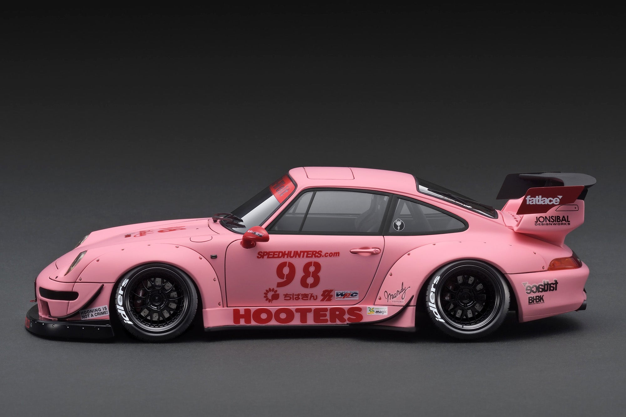 Ignition Model 1:18 Porsche 993 RWB in Matte Pink – Model Cars Houston