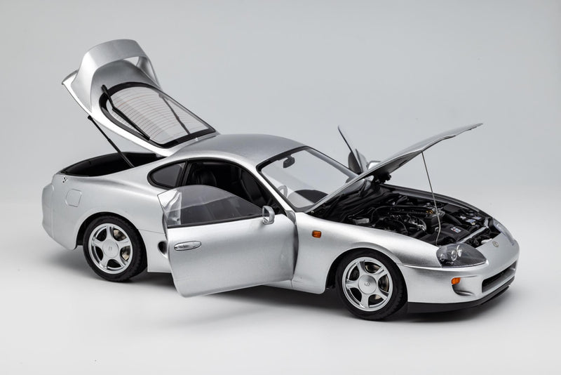 LCD Models 1:18 Toyota Supra MK4 (JZA80) in Silver