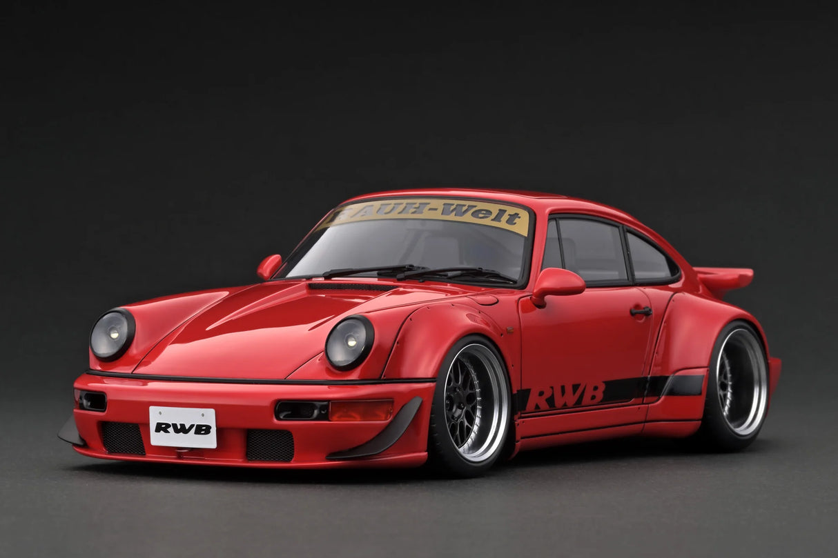 RARE* Ignition Model 1/18 Porsche RWB 911 964 in White/Blue