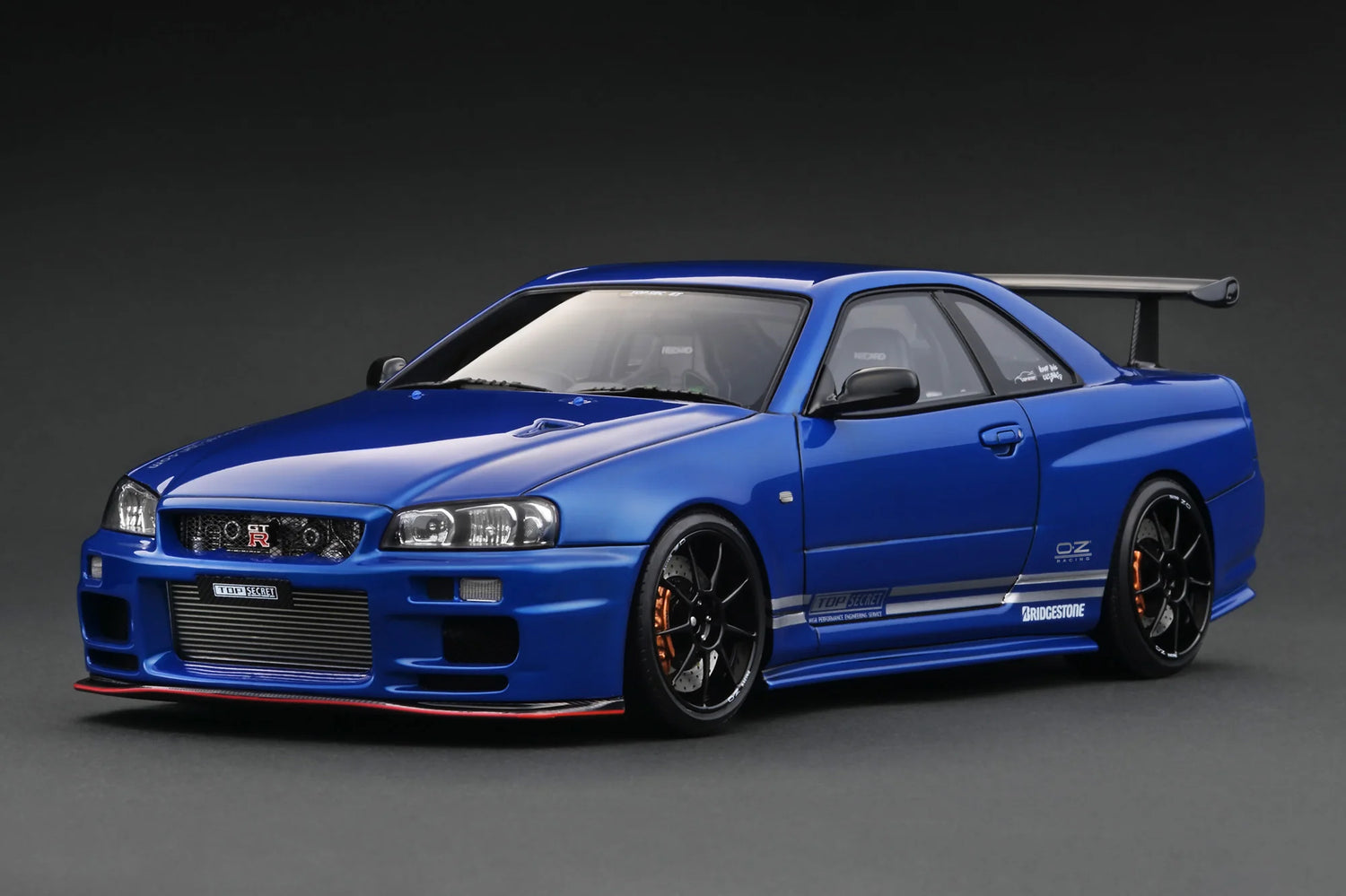 Ignition Model 1:18 Nissan Skyline (R34) GT-R TOP SECRET in Blue Ignition Model 1:18 Nissan Skyline (R34) GT-R TOP SECRET in Blue