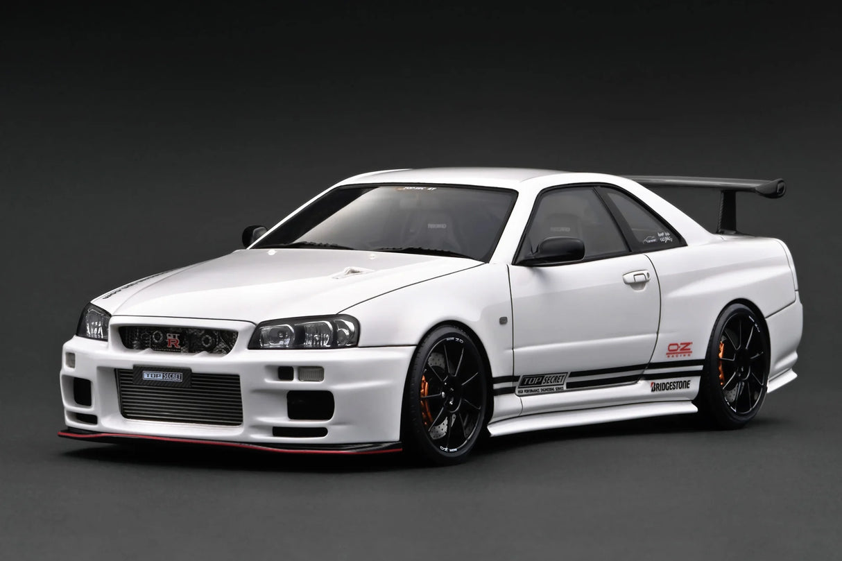 男性に人気！ Ignition Model 1:18 Nissan Skyline (R34) GT-R TOP SECRET in 自動車