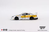 MINI GT 1:64 Nissan Silvia (S15) LB-Super Silhouette #23 2022 Goodwood Festival of Speed Edition