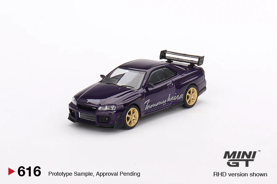 MINI GT  R34 GT-R kaira 改 Mini GT 1:64 Nissan GT-R R34 Tommykaira R-z Red #543 | eBay