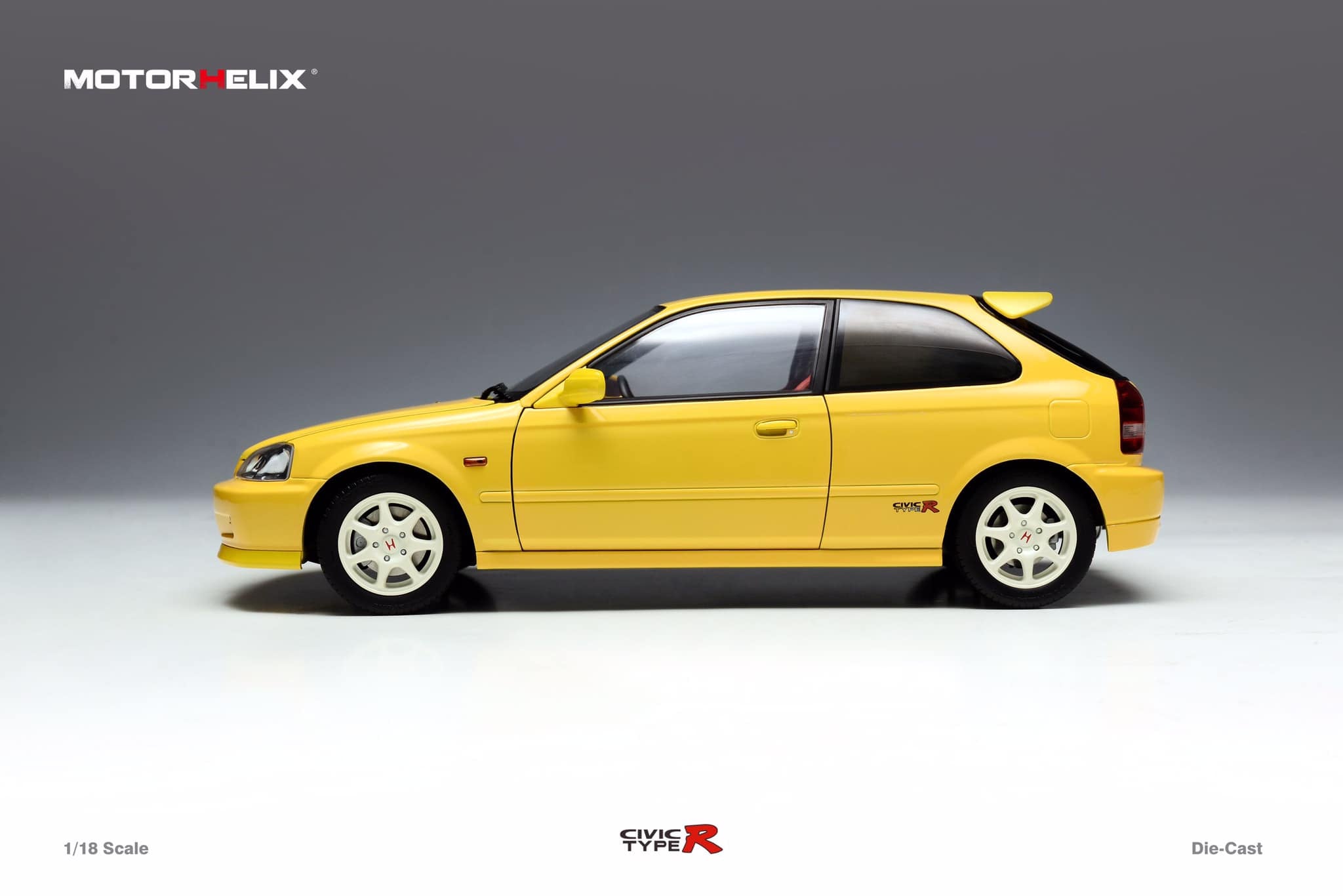 ミニカー Motorhelix 1/18 Honda civic type R (ek9) MOTORHELIX 1/18 HONDA CIVIC TYPE R EK9-120 (LIMITED EDITION