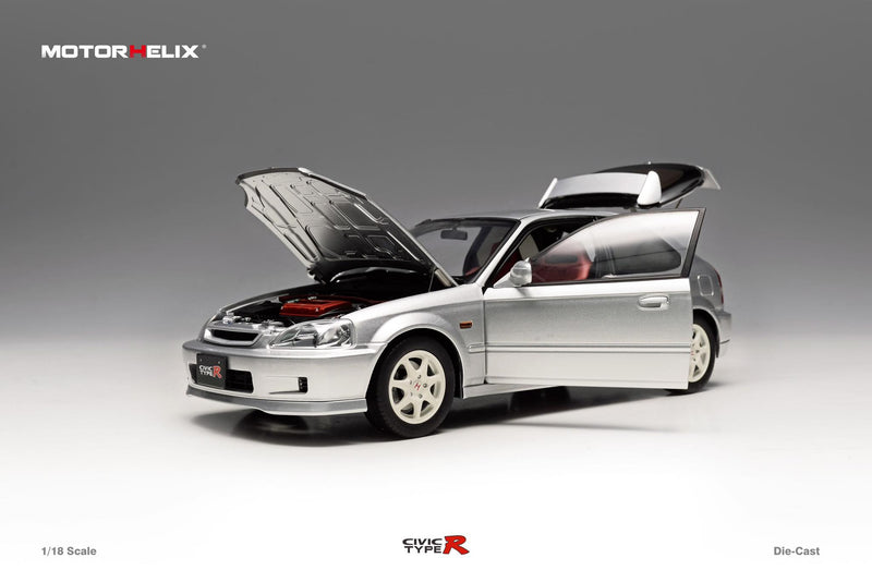 ignition model 1/18 Honda CIVIC (EK9) Type R Silver-